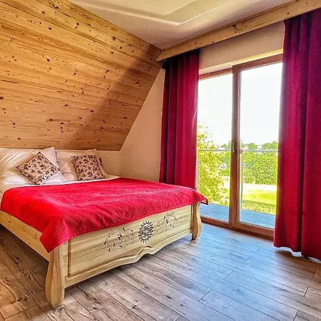 Widok Tatr Zakopane