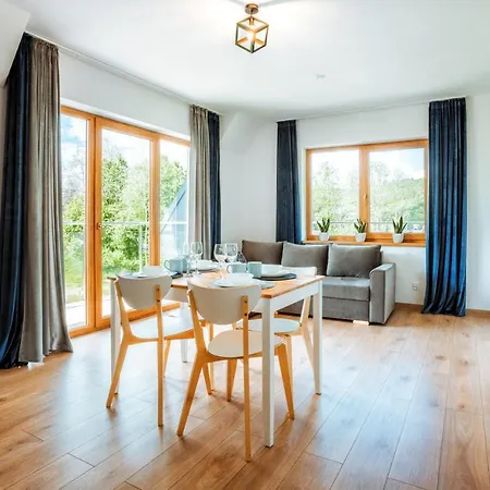 Widok Tatr Zakopane